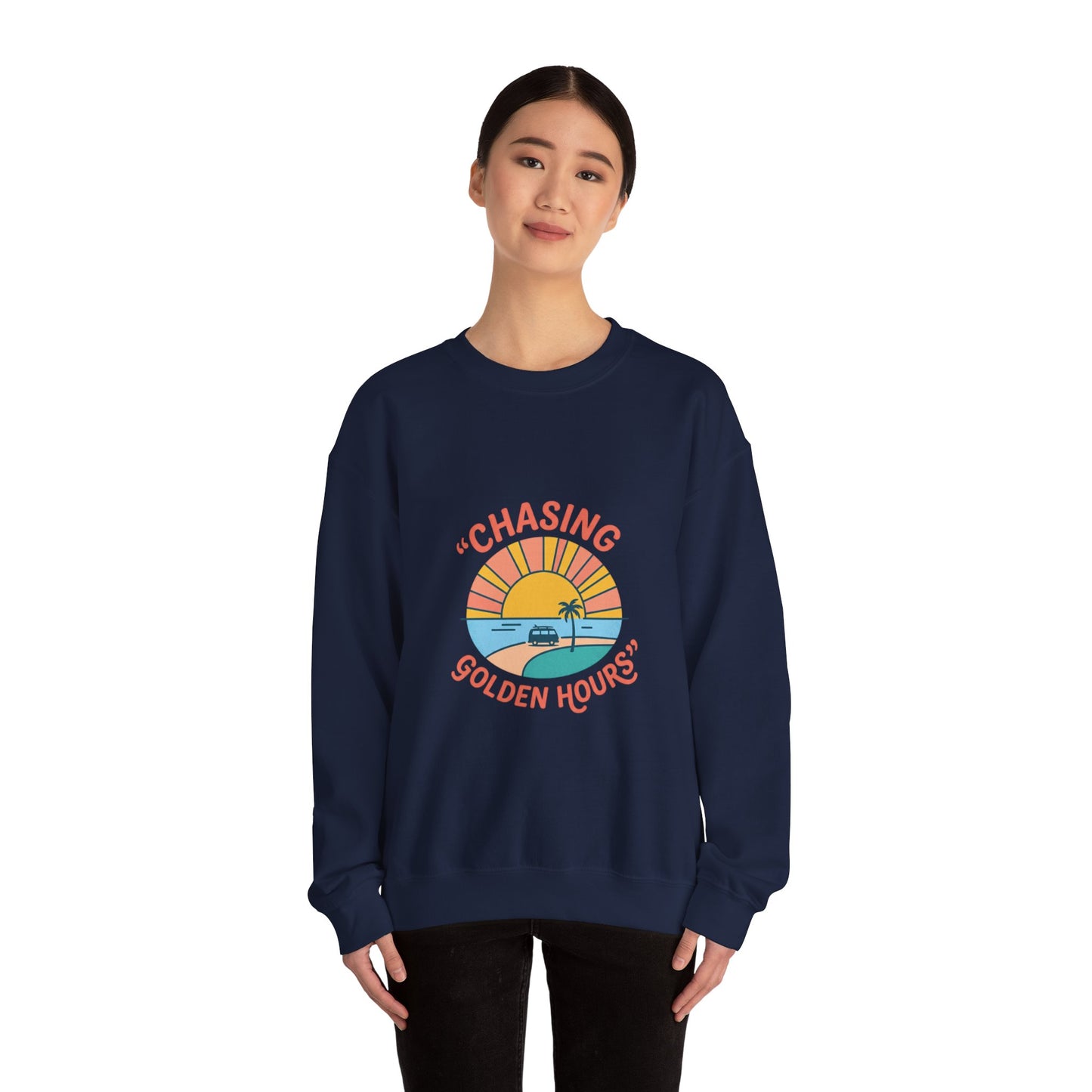 Chasing Golden Hours Sweatshirt | summer aesthetic, coastal vibes