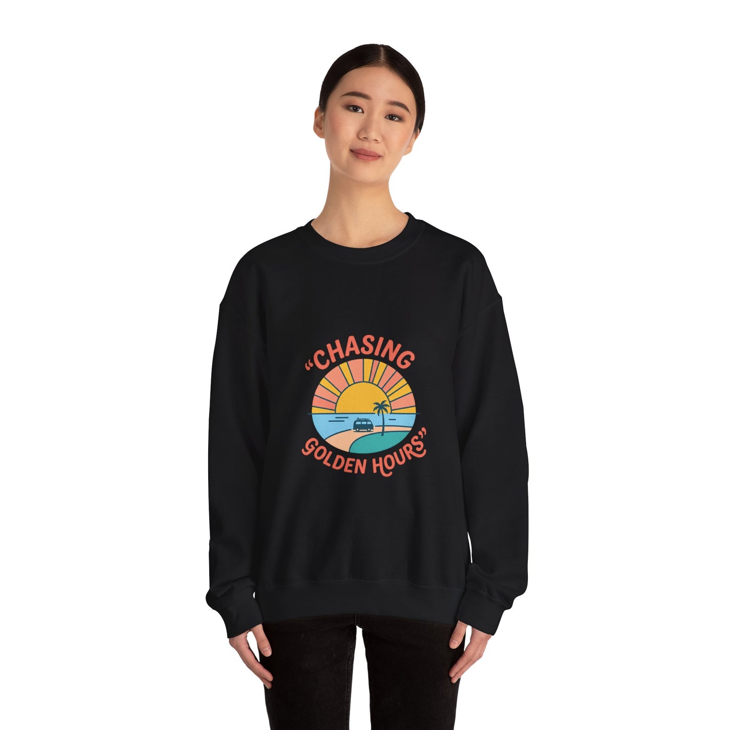 Chasing Golden Hours Sweatshirt | summer aesthetic, coastal vibes