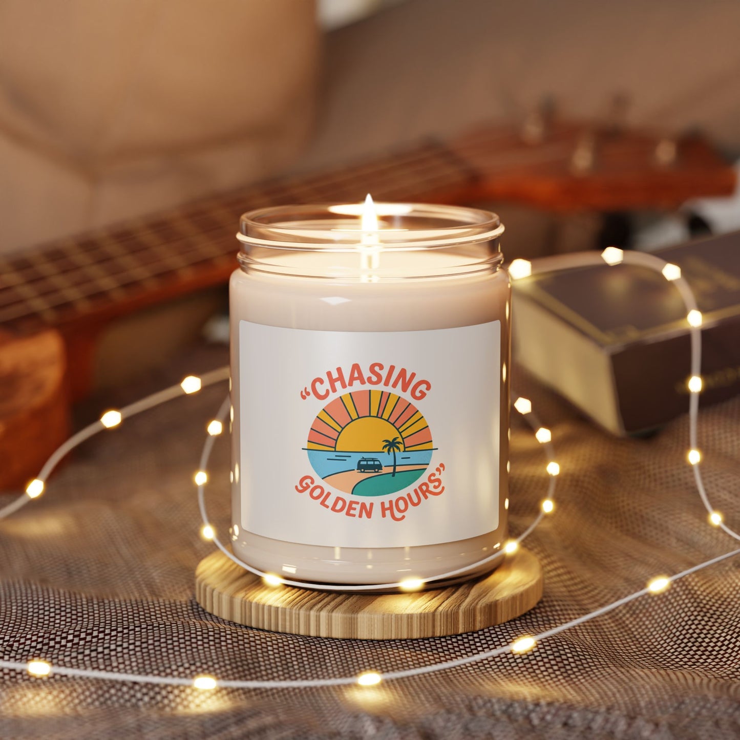 Chasing Golden Hours Candle | Summer Aesthetic, Coastal Vibes Soy Candle