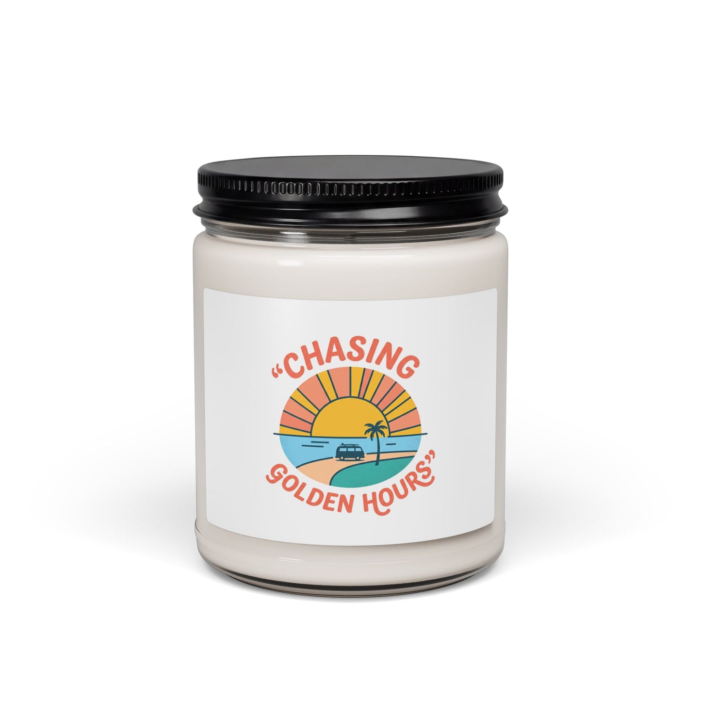Chasing Golden Hours Candle | Summer Aesthetic, Coastal Vibes Soy Candle
