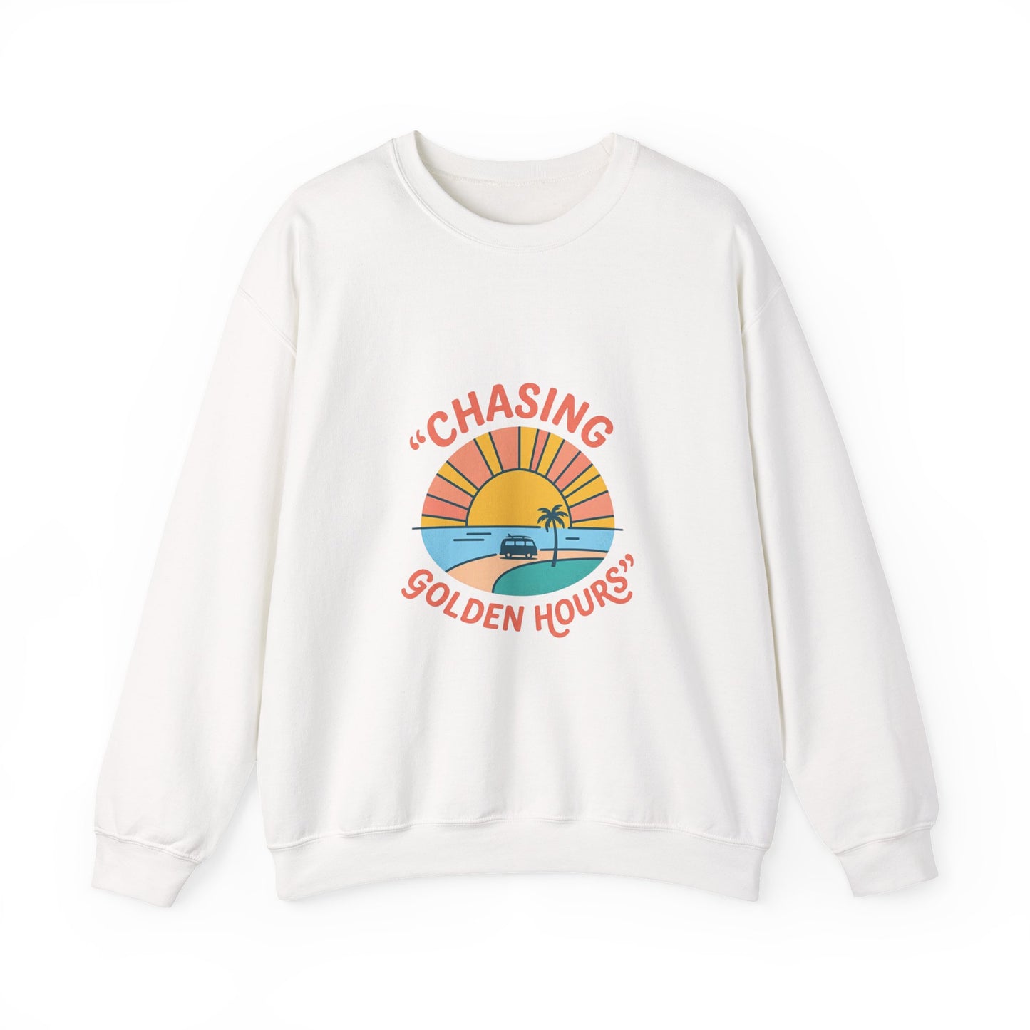 Chasing Golden Hours Sweatshirt | summer aesthetic, coastal vibes