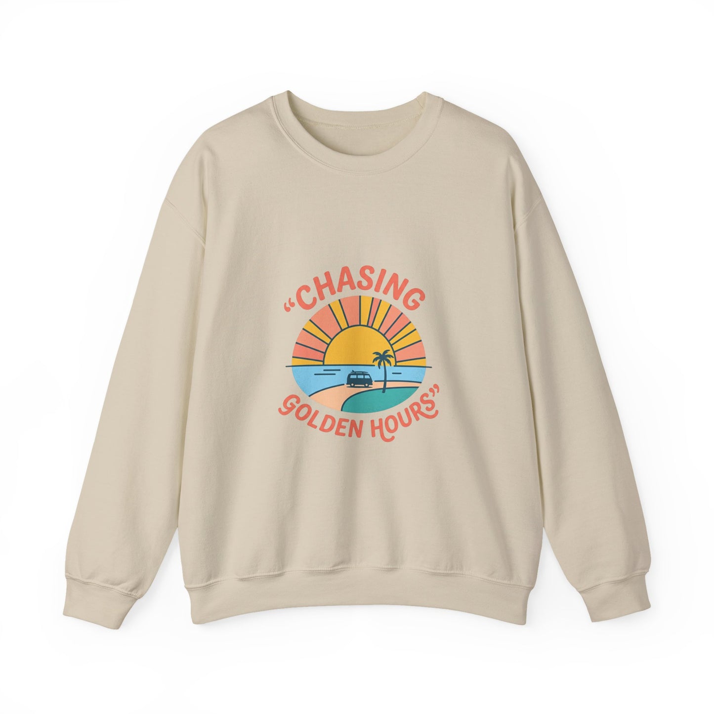 Chasing Golden Hours Sweatshirt | summer aesthetic, coastal vibes